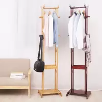 衣帽架卧室挂衣架经济型置物架家用省空间简约现代衣服架子落地式