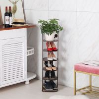 进鞋架宿舍女简易小鞋架创意家用省空间铁艺鞋柜多层经济型防尘