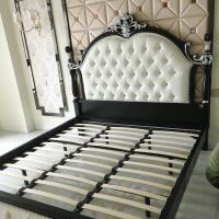欧式双人床现代卧室简约花法式别墅宫廷公主婚床新古典大床