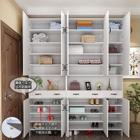 进鞋柜简约现代厅柜家用玄关柜欧式经济型省空间阳台储物柜