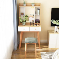 北欧网红梳妆台卧室化妆台女现代简约小户型简易ins抖音化妆桌子