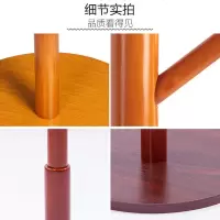 北欧极简风格衣帽架落地实木挂衣架卧室客厅衣服架子玄关