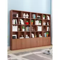 实木书架书柜清仓客厅书橱简约经济型简易落地置物架省空间收纳柜