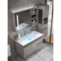 智能北欧浴室柜组合轻奢现代简约卫生间卫浴洗漱台池洗手洗脸盆柜