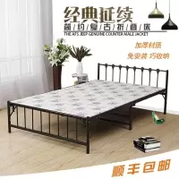 折叠床两折床午休床铁架床硬板床木板床铁床行军床