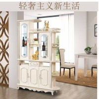 欧式隔断柜酒柜双面间厅柜厅式玄关柜进鞋柜客厅屏风装饰