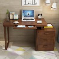 现代简约伸缩电脑桌台式桌家用写字桌小户型书桌书房家具套装组合