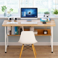 现代简约新中式书桌实木书法桌书台电脑桌办公桌书房家具套装组合