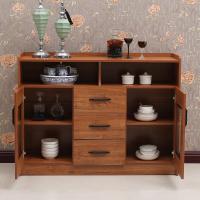 现代中式餐边柜酒柜多功能碗柜家用厨房收纳柜储物柜子橱柜茶水柜