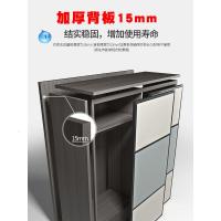 北欧衣柜现代简约家用卧室整体组装木质2滑大衣橱推拉衣柜