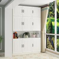 防晒阳台柜储物柜鞋柜欧式家用衣柜现代简约经济型组装收纳置物柜
