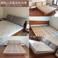 北欧全实木床架现代简约日式榻榻米床矮床主卧室双人床1.8米1.5床