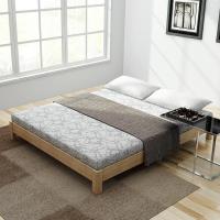 北欧实木床矮床日式双人榻榻米床架简约现代小户型无床头床1.5