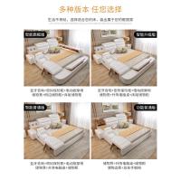 榻榻米床 主卧二胎现代简约真皮床双人床按摩功能储物1.8网红床