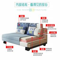 沙发床两用多功能可折叠客厅小户型单双三人1.81.5米乳胶布艺拆洗