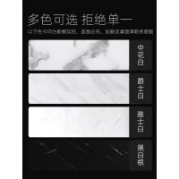 轻奢大理石餐桌椅组合北欧家用后现代简约长方形饭桌大小户型6人