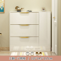 轻奢超薄鞋柜15家用口翻斗式鞋柜简约现代烤漆进窄14厅
