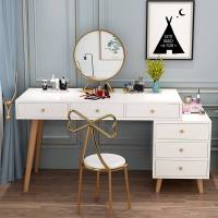 梳妆台化妆桌网红风收纳柜一体卧室现代简约北欧 小户型经济型