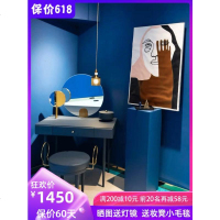 设计师西欧法式梳妆台卧室轻奢现代简约网红化妆台风创意欧式