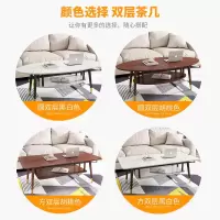 北欧实木茶几简约现代小户型客厅沙发边桌家用创意矮桌移动小茶几