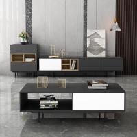 北欧电视柜茶几组合现代简约小户型卧室主卧边柜客厅轻奢电视柜