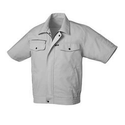 工作服套装夏季短袖夹克可定制防静电油污Badcrystal/晶至26056