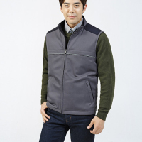 晶至韩国新款保暖棉背心可定制防静电防油污防水 WM-V911