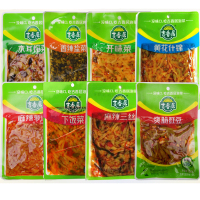 吉香居下饭菜麻辣三丝黄花什锦爽脆豇豆开味菜香辣盐菜榨菜下饭菜早餐配菜8口味任选
