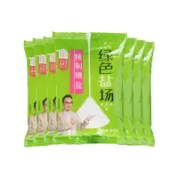 绿色盐场精制碘盐 400克*4包 家庭量贩装食盐