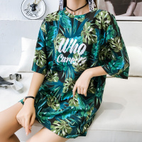 2019早春装夏装新款上衣服情侣装mschf百搭学生韩版潮短袖T恤女装