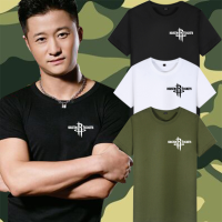 男士短袖T恤圆领宽松衣服夏季新款潮流胖子胖哥大码男装8090体恤