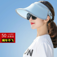 遮阳帽防晒女出游百搭遮脸儿童夏季户外防紫外线骑车大沿太阳帽子