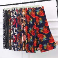 [天天特价]中老年女阔腿裤直筒裤高腰大码妈妈裤夏薄裙裤休闲裤