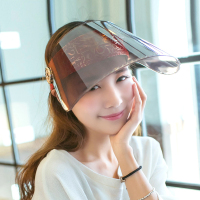 防风帽女防晒新款夏天遮阳帽子遮脸防紫外线电动车面罩骑车大沿檐
