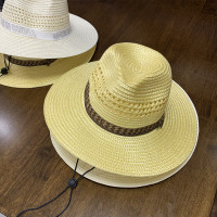 男式遮阳帽夏天骑车防晒大沿凉帽中老年爸爸帽轻便户外农民帽