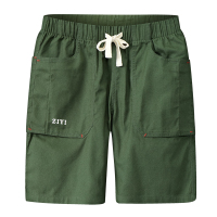 夏季工装裤男多口袋休闲短裤纯棉ins五分裤宽松立体袋潮牌港风裤