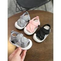 女宝宝凉鞋男童0-1-2一3岁婴儿凉鞋子宝宝学步鞋夏季软底小童包头