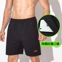 运动短裤男夏季薄款加肥加大宽松65五分半裤冰丝跑步速干休闲外穿