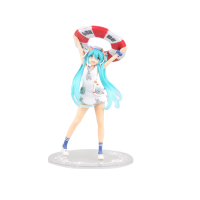 初音手办 初音未来 MIKU 初音夏服 四季系列 夏装 行李箱 盒装玩具摆件模型