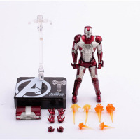 梦幻工场 钢铁侠手办 MK5 Mark V 豪华版 钢铁侠2复仇者联盟关节可动模型玩具摆件