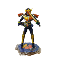 梦幻工场 国产WD假面骑士 铠武橙子 20周年纪念蒙面超人可动手办模型摆件