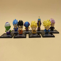 梦幻工场8款七龙珠第二弹 特兰克斯 全王随从 扎马斯 贝吉塔 盒蛋