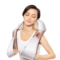 艾斯凯捶打按摩披肩加热颈椎按摩器肩颈腰部背部颈肩多功能按摩器