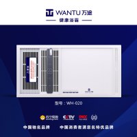 万途-WH-020集成吊顶浴霸卫生间嵌入式300*600多功能智能风暖浴霸换气取暖含照明五合一 浴霸