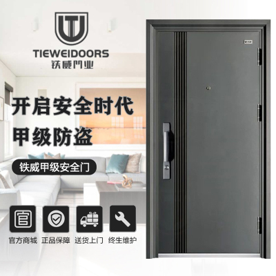 TIEWEI铁威门业-TW-宾利 甲级家用大门 智能防盗门 钢质门 安全门 别墅门