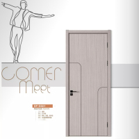 登峰梦木门(DF-D001)门业简约卧室门干性烤漆室内厨房门客厅书房门套装门家用木门