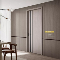 登峰梦木门(DF-E007)门业简约卧室门干性烤漆室内厨房门客厅书房门套装门家用木门