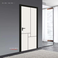 欧雅豪门业(SC-0303)门业简约卧室门烤漆室内厨房门客厅书房门套装门家用木门