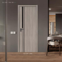 欧雅豪门业(SC-0301)门业简约卧室门烤漆室内厨房门客厅书房门套装门家用木门