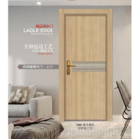 欧雅豪门业(1106)门业简约卧室门烤漆室内厨房门客厅书房门套装门家用钢木门